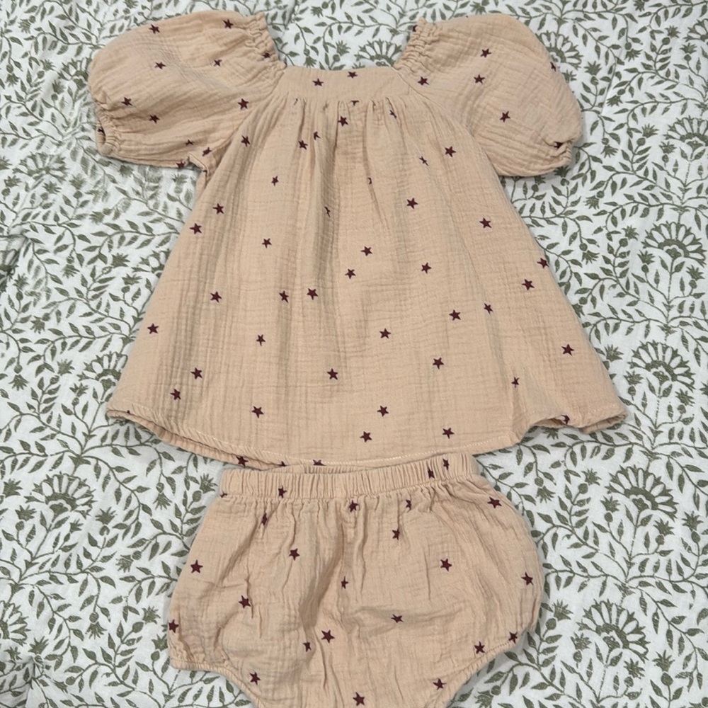 Rylee and Cru dress and bloomer set